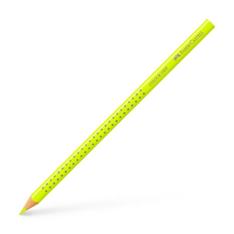 FABER-CASTELL ergonomická pastelka GRIP, neonově žlutá