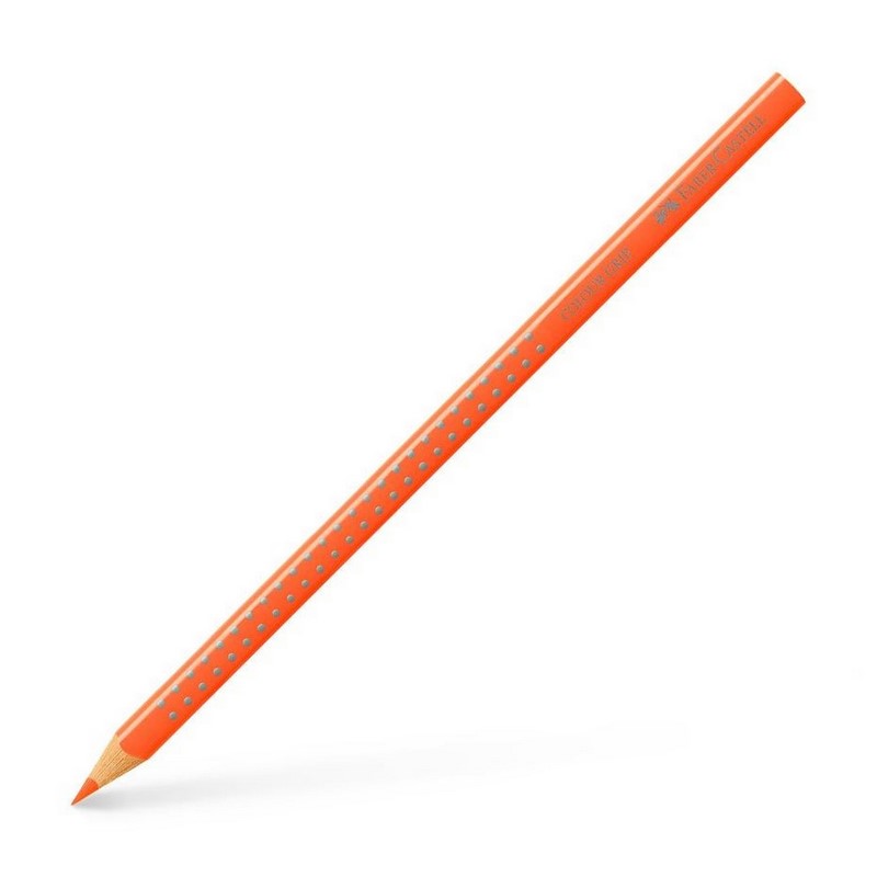 FABER-CASTELL ergonomická pastelka GRIP, neonově oranžová