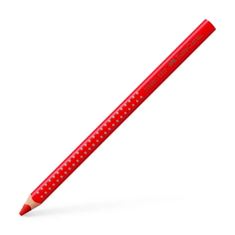 FABER-CASTELL ergonomická pastelka GRIP Jumbo, geranium červená světlá