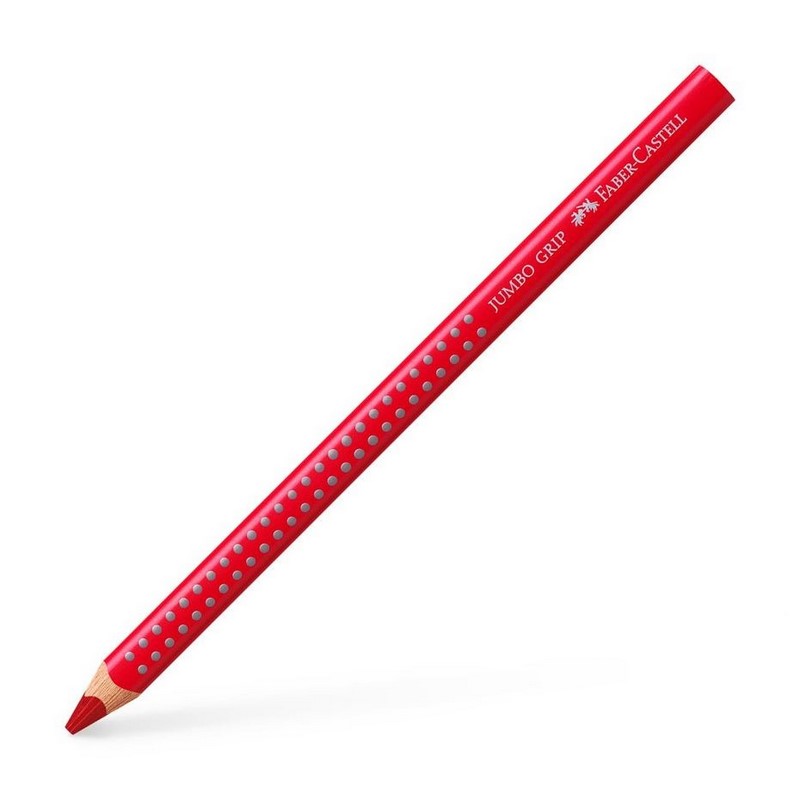 FABER-CASTELL ergonomická pastelka GRIP Jumbo, permanentní karmínová