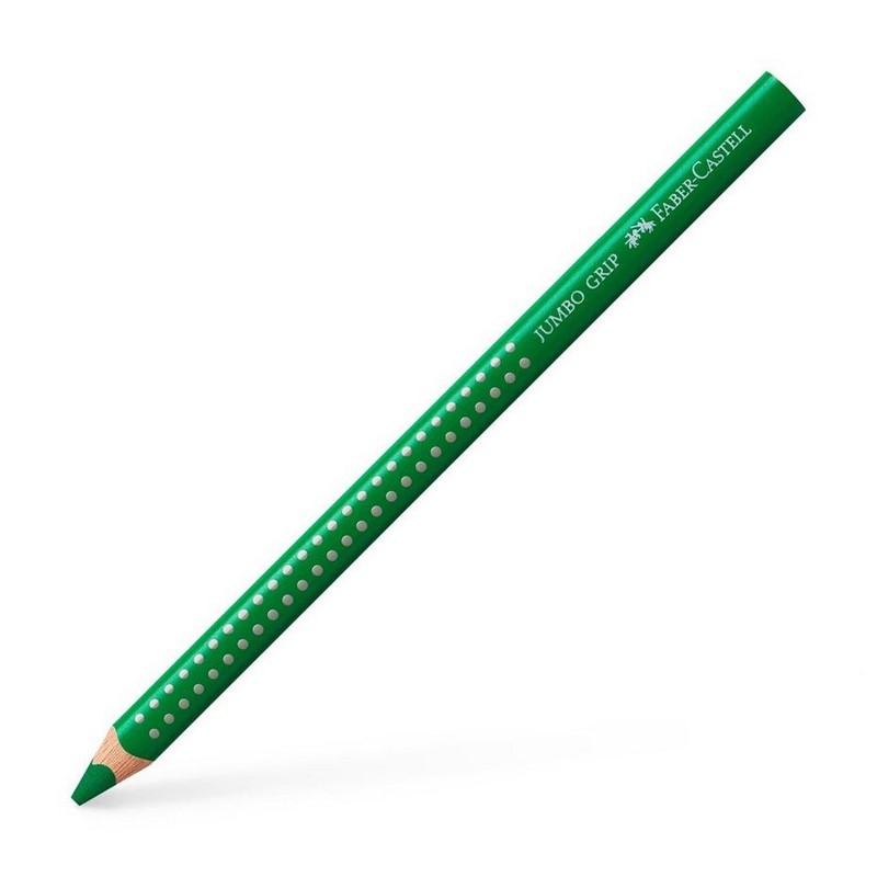 FABER-CASTELL ergonomická pastelka GRIP Jumbo, smaragdová