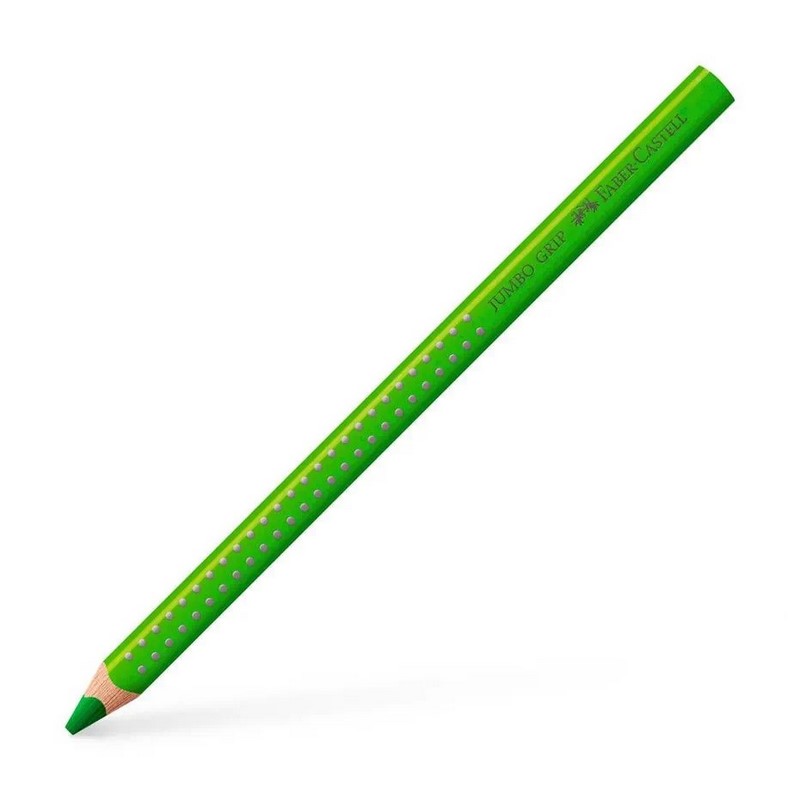 FABER-CASTELL ergonomická pastelka GRIP Jumbo, trávníková zelená
