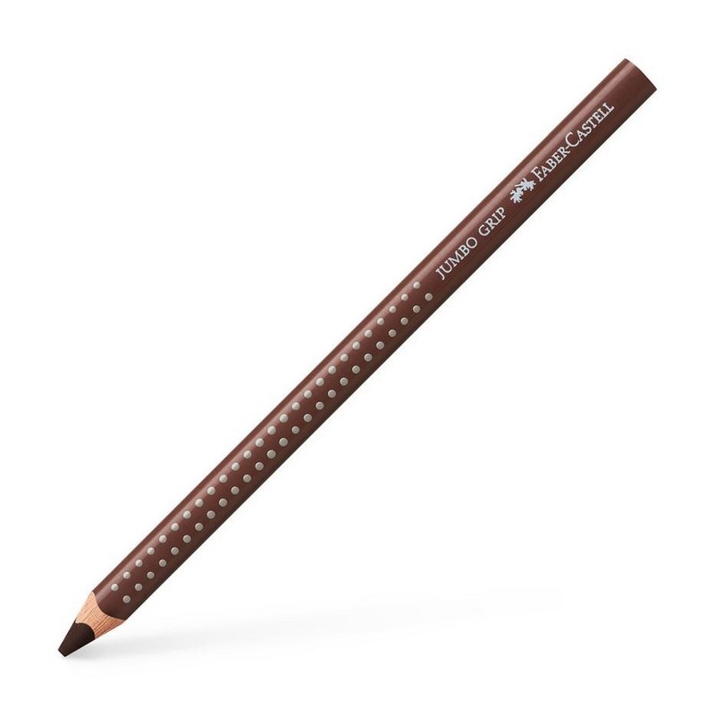 FABER-CASTELL ergonomická pastelka GRIP Jumbo, hnědá Van Dyck
