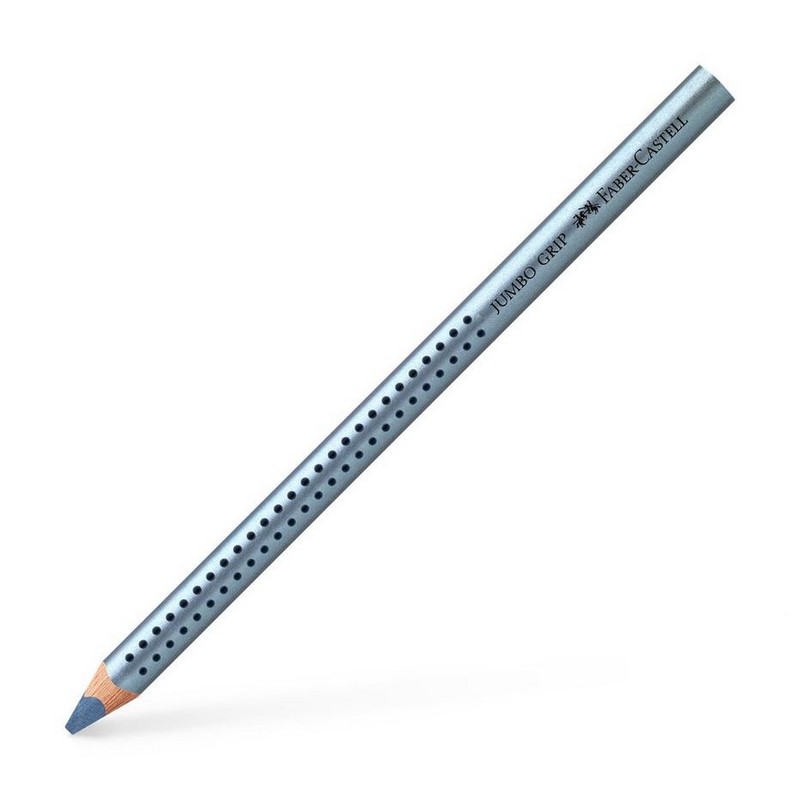 FABER-CASTELL ergonomická pastelka GRIP Jumbo, metalická modrá