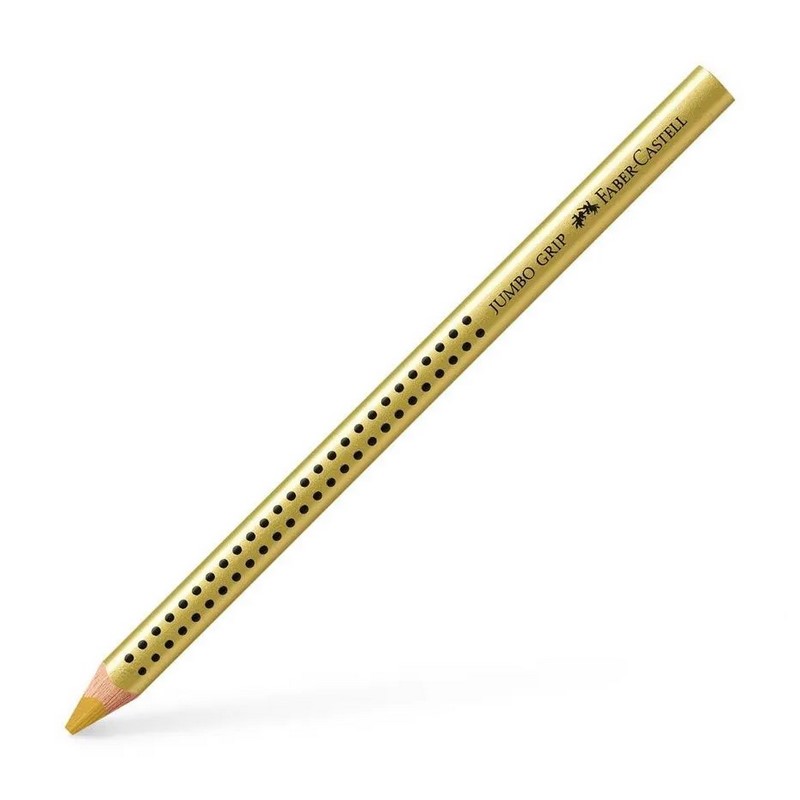 FABER-CASTELL ergonomická pastelka GRIP Jumbo, zlatá