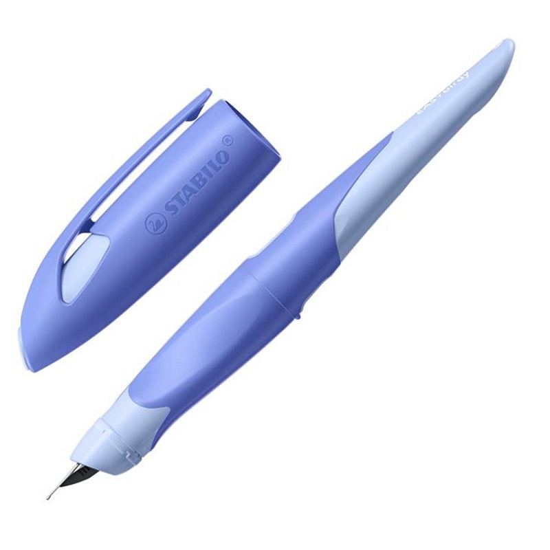 Plnící pero STABILO EASYbirdy pro praváky, pastelové modré