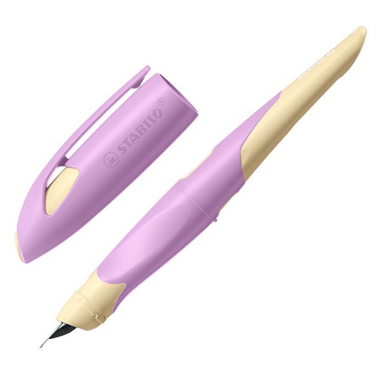 Plnící pero STABILO EASYbirdy pro praváky, pastelové růžové