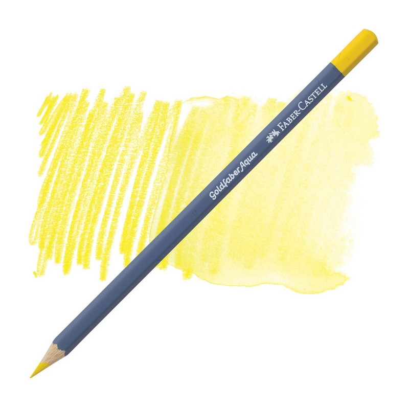 FABER-CASTELL akvarelová pastelka GOLDFABER AQUA, 107 Cadmium Yellow