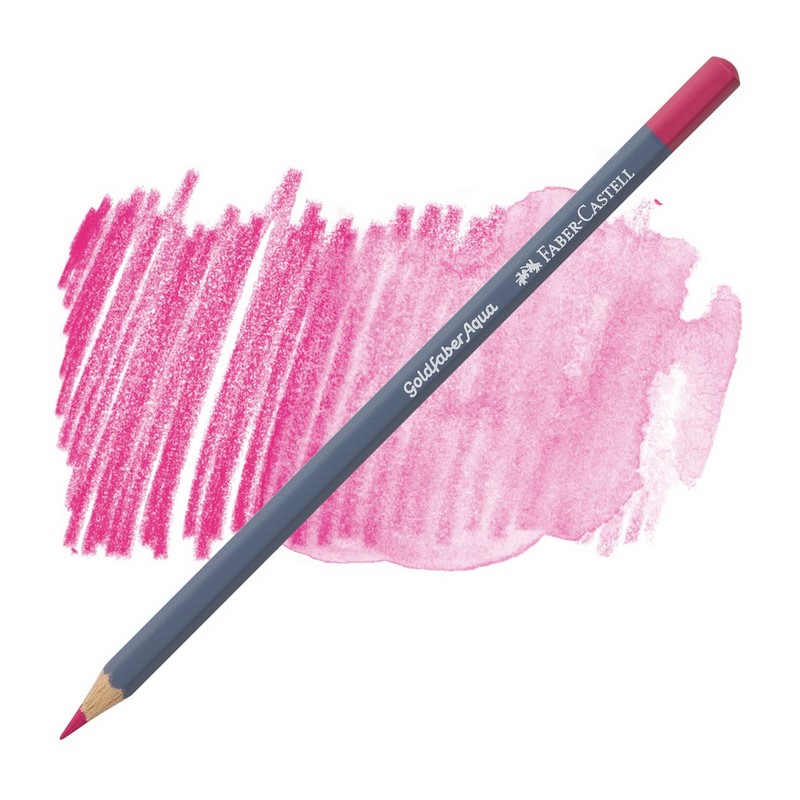 FABER-CASTELL akvarelová pastelka GOLDFABER AQUA, 123 Fuchsia