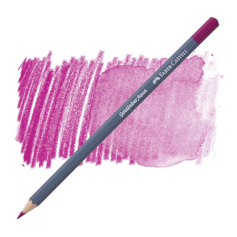 FABER-CASTELL akvarelová pastelka GOLDFABER AQUA, 125 Middle Purple Pink