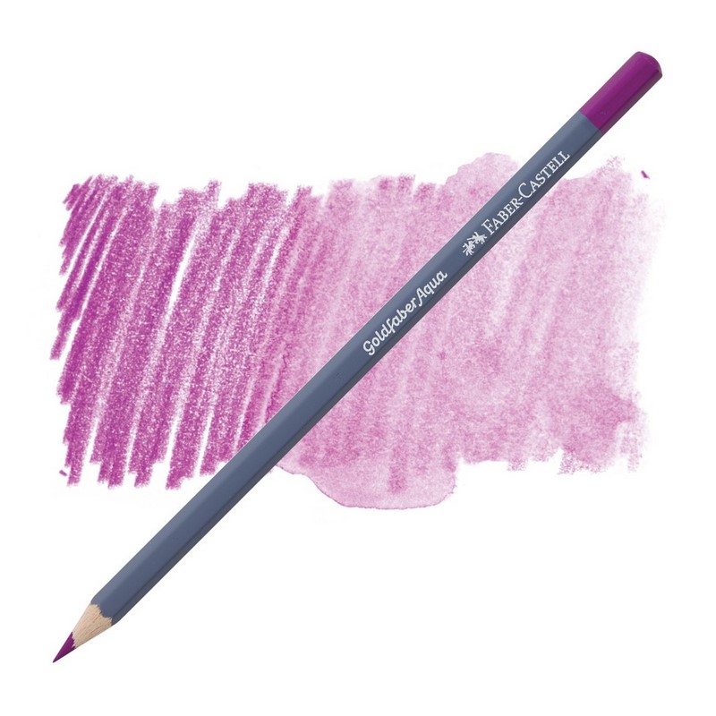 FABER-CASTELL akvarelová pastelka GOLDFABER AQUA, 134 Crimson