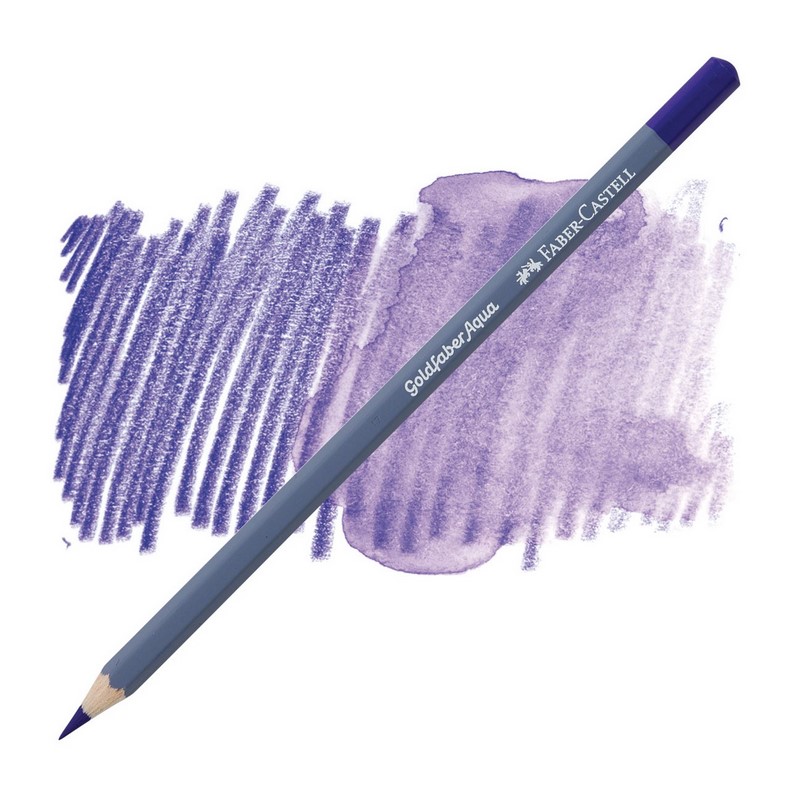 FABER-CASTELL akvarelová pastelka GOLDFABER AQUA, 137 Blue Violet