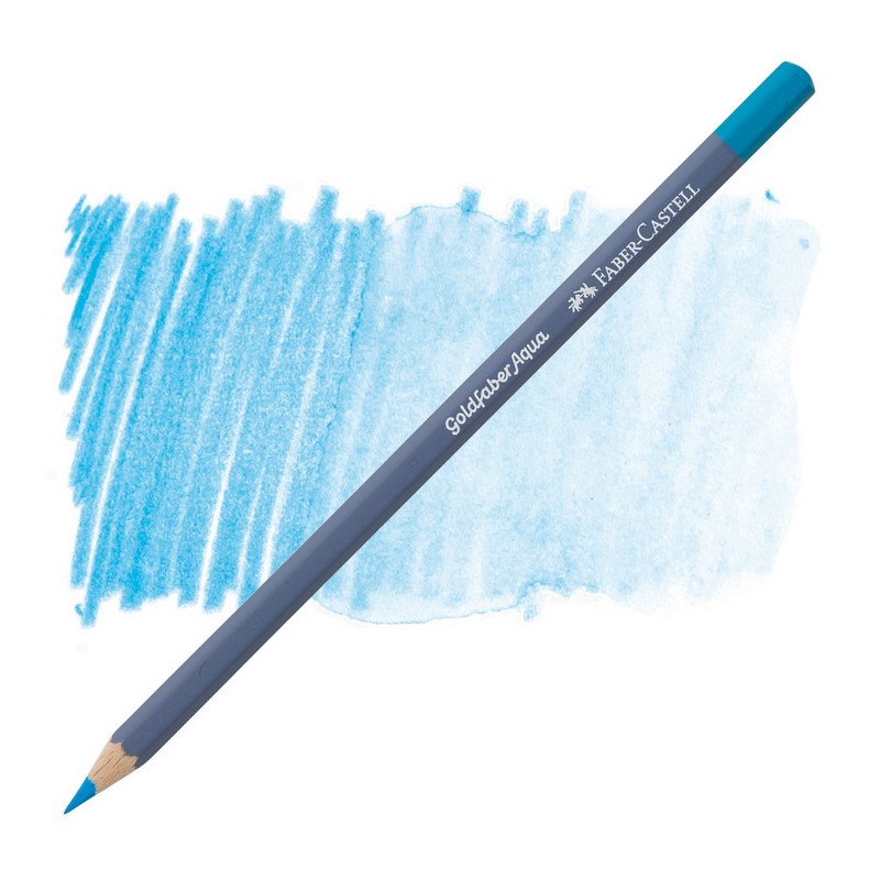 FABER-CASTELL akvarelová pastelka GOLDFABER AQUA, 147 Light Blue