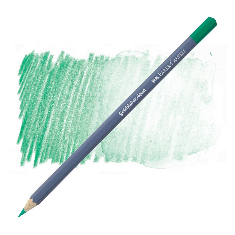 FABER-CASTELL akvarelová pastelka GOLDFABER AQUA, 162 Light Phthalo Green