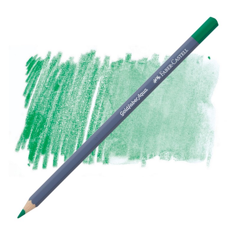 FABER-CASTELL akvarelová pastelka GOLDFABER AQUA, 163 Emerald Green