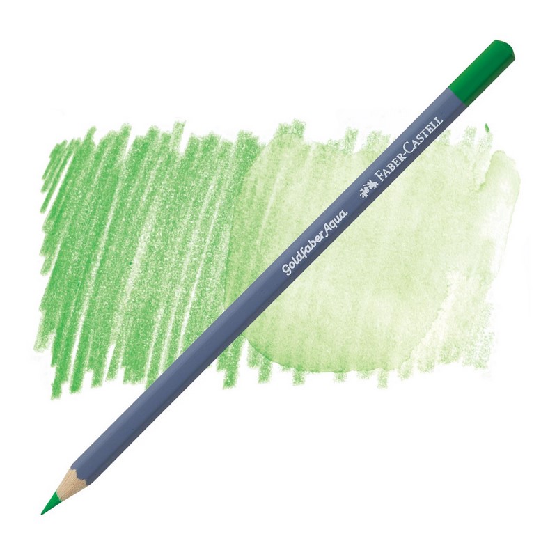 FABER-CASTELL akvarelová pastelka GOLDFABER AQUA, 166 Grass Green