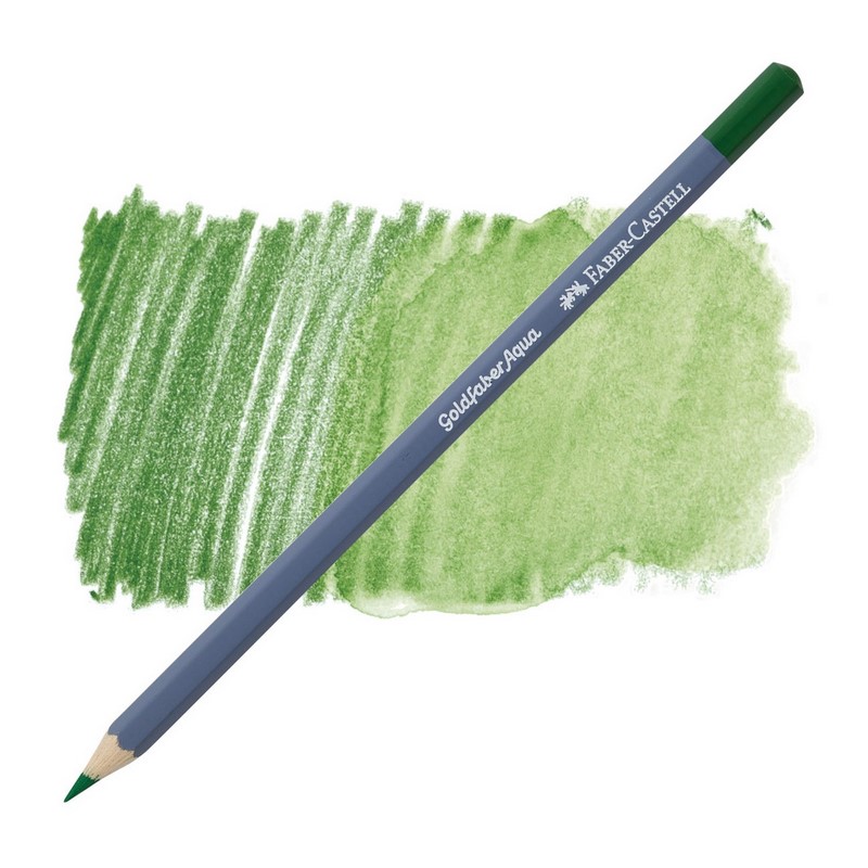 FABER-CASTELL akvarelová pastelka GOLDFABER AQUA, 167 Permanent Green Olive