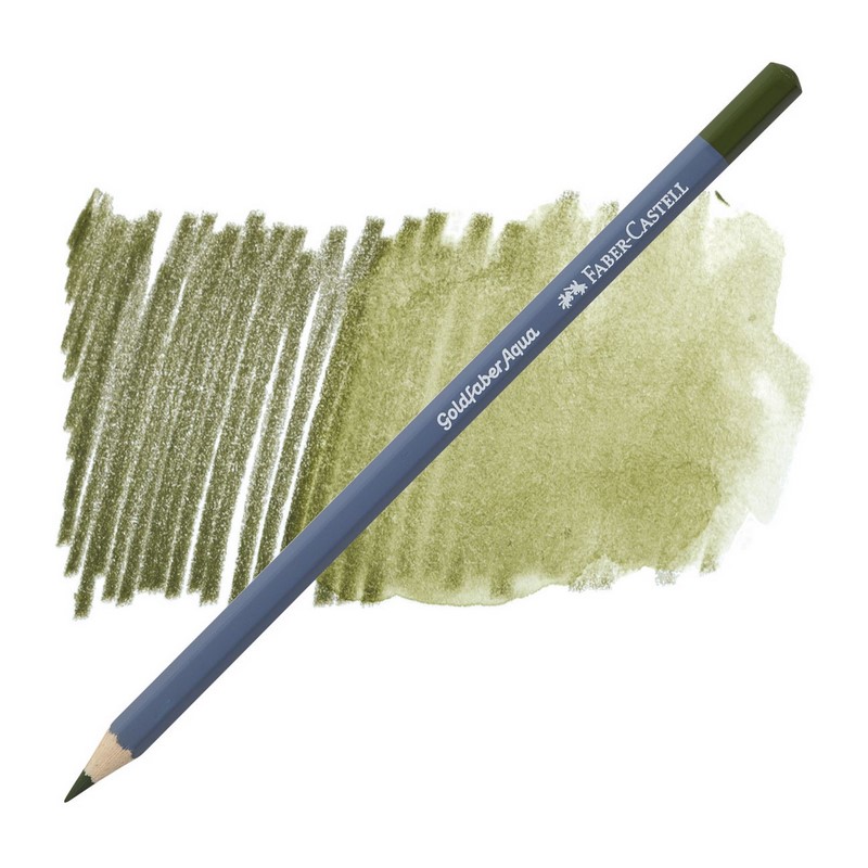 FABER-CASTELL akvarelová pastelka GOLDFABER AQUA, 173 Olive Green Yellowish