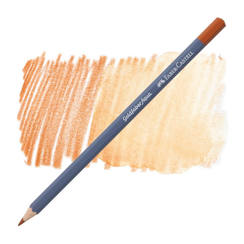 FABER-CASTELL akvarelová pastelka GOLDFABER AQUA, 187 Burnt Ochre