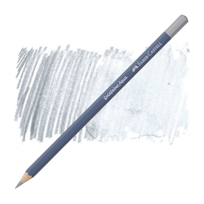 FABER-CASTELL akvarelová pastelka GOLDFABER AQUA, 251 Silver