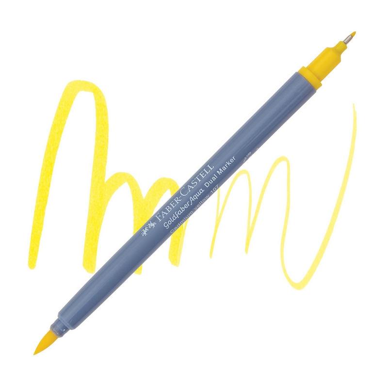 FABER-CASTELL akvarelový GOLDFABER DUAL, 107 Cadmium Yellow