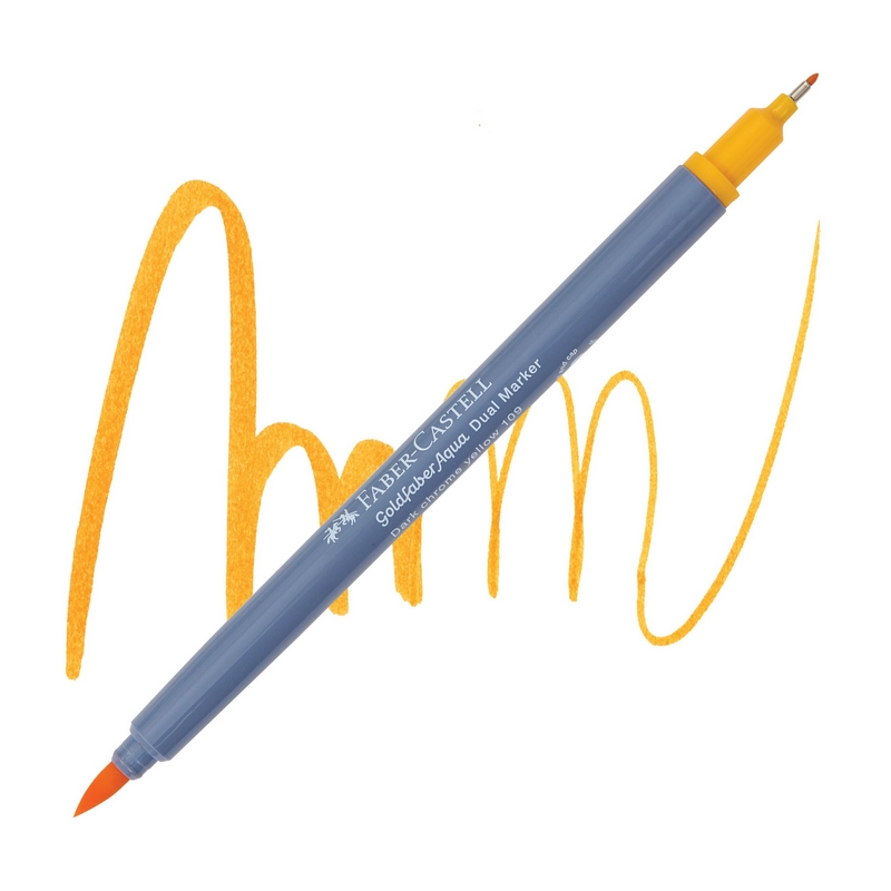 FABER-CASTELL akvarelový GOLDFABER DUAL, 109 Dark Chrome Yellow