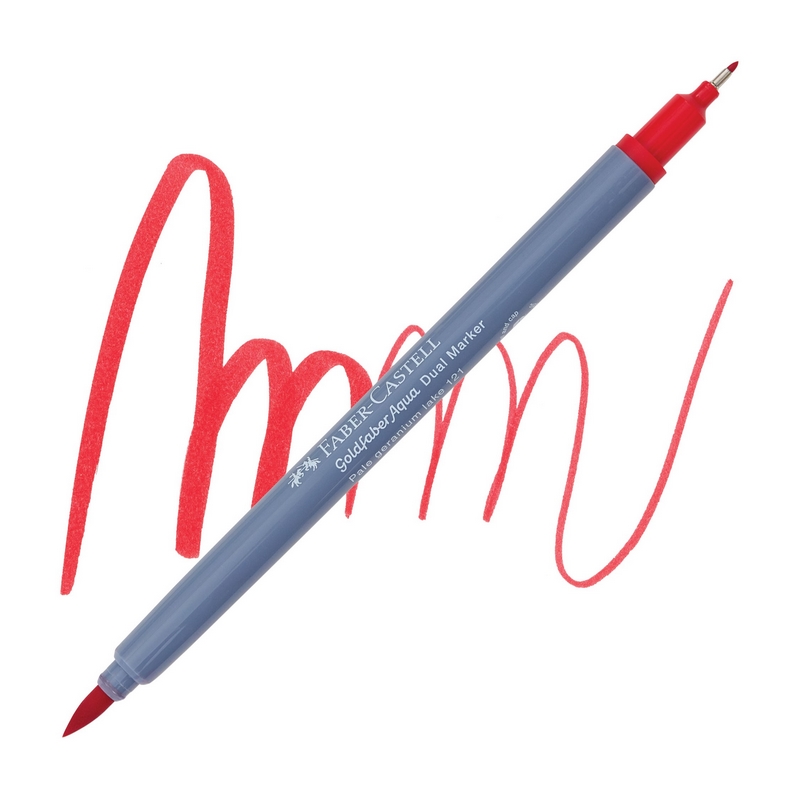 FABER-CASTELL akvarelový GOLDFABER DUAL, 121 Pale Geranium Lake