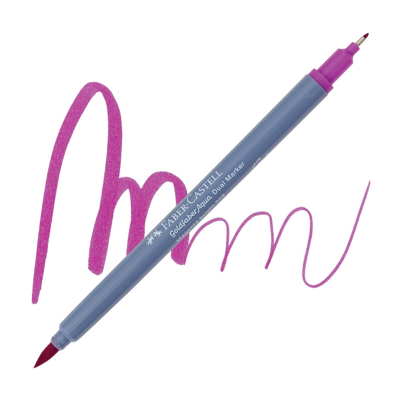 FABER-CASTELL akvarelový GOLDFABER DUAL, 228 Bright Magenta