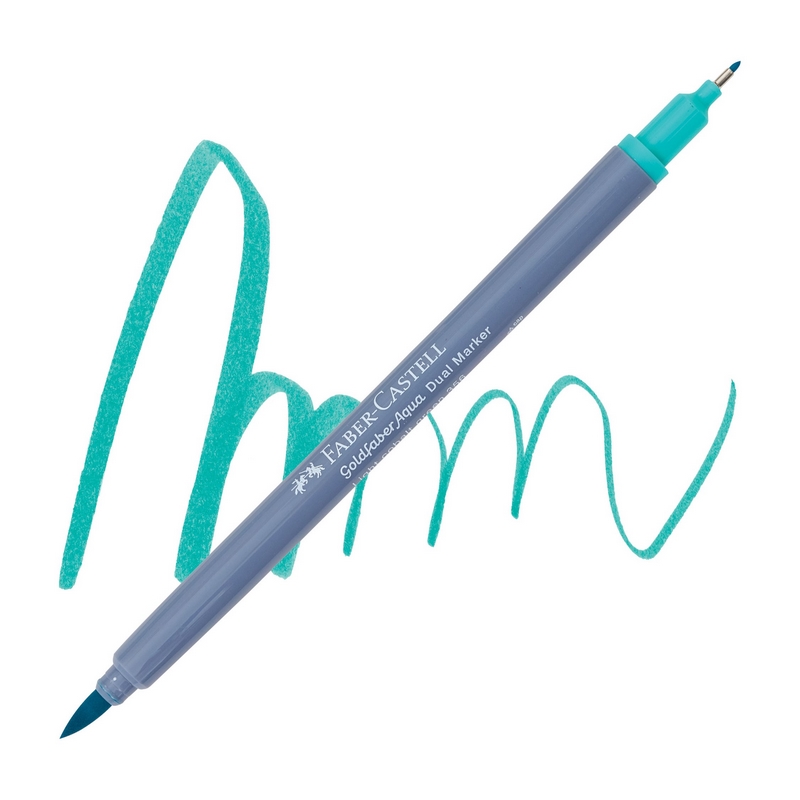 FABER-CASTELL akvarelový GOLDFABER DUAL, 356 Light Cobalt Green