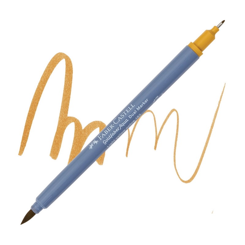 FABER-CASTELL akvarelový GOLDFABER DUAL, 183 Light Yellow Ochre