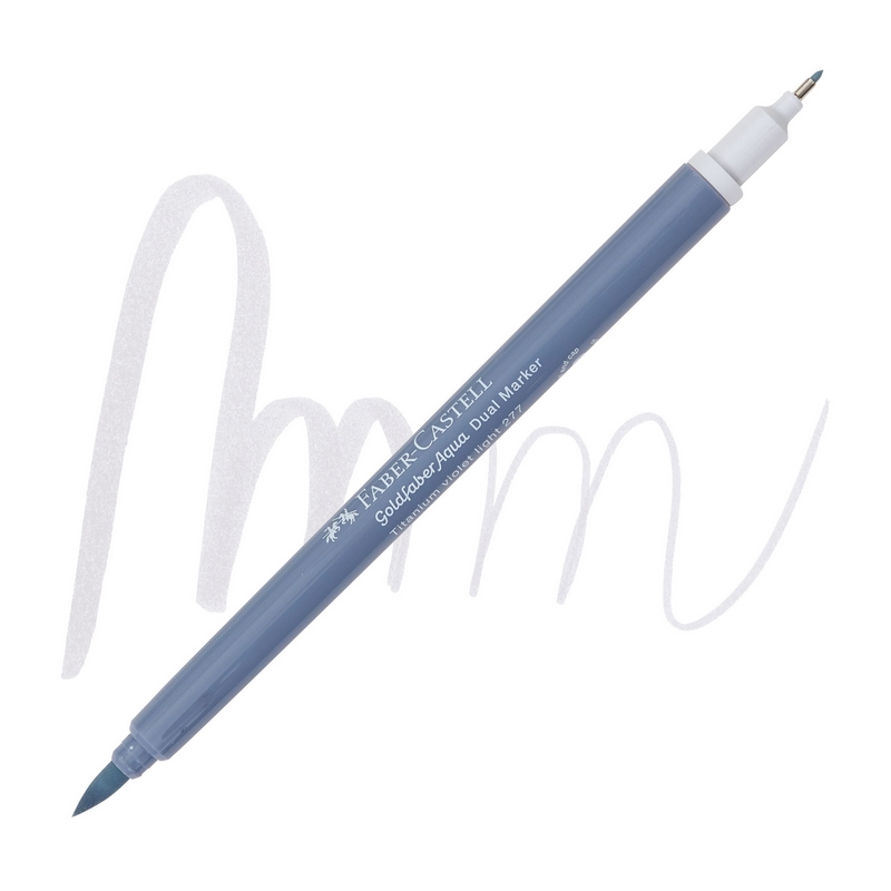 FABER-CASTELL akvarelový GOLDFABER DUAL, 277 Titanium Light