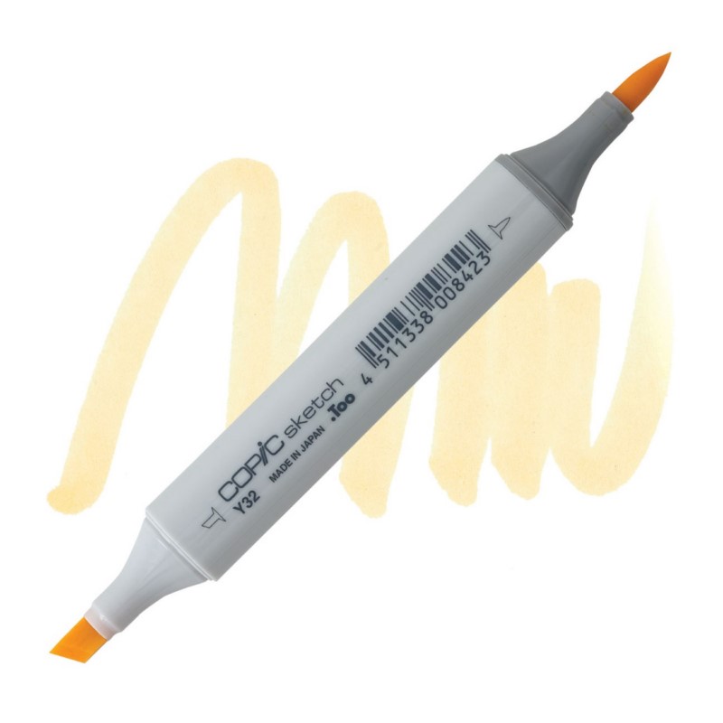 Lihová fixa COPIC Sketch oboustranná Brush & Chisel, Y32 Cashmere