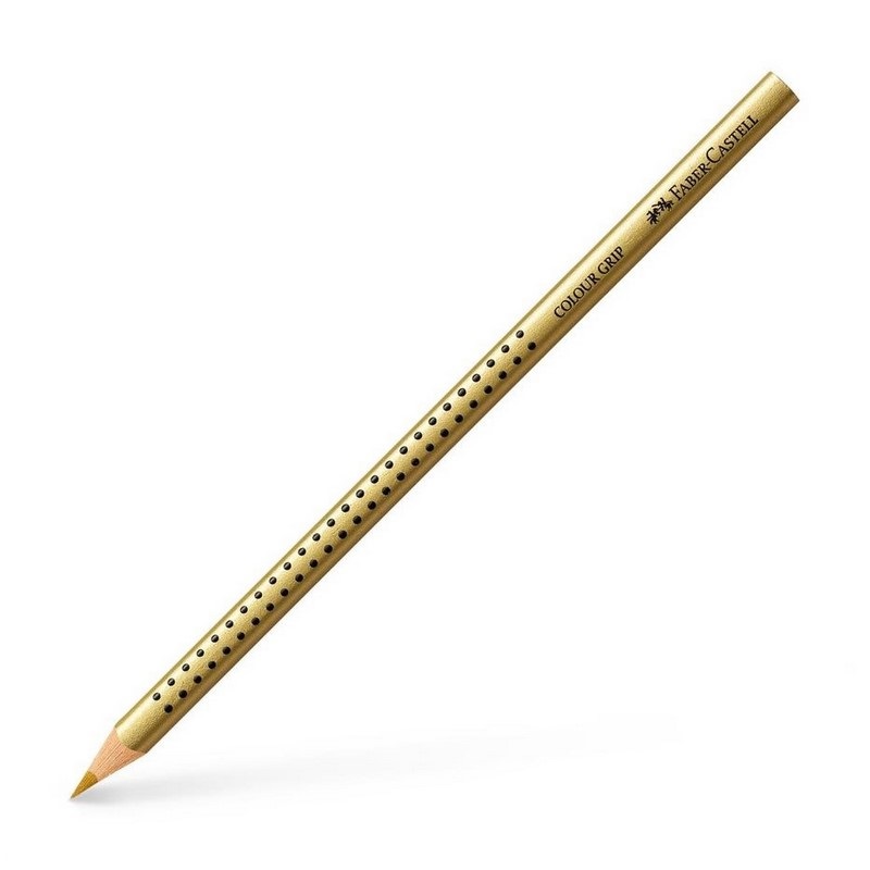 FABER-CASTELL ergonomická pastelka GRIP, zlatá