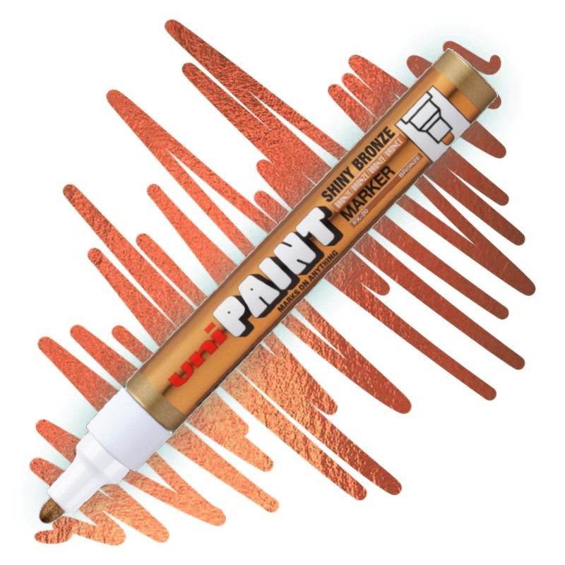 UNI PAINT lakový popisovač PX-20, lesklý měděný