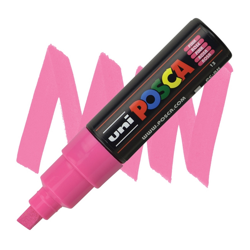 Akrylová fixa UNI POSCA 8K, růžová (13)