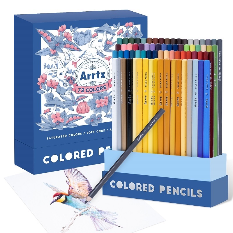 ARRTX Pigmentové pastelky ARRTX, 72 ks