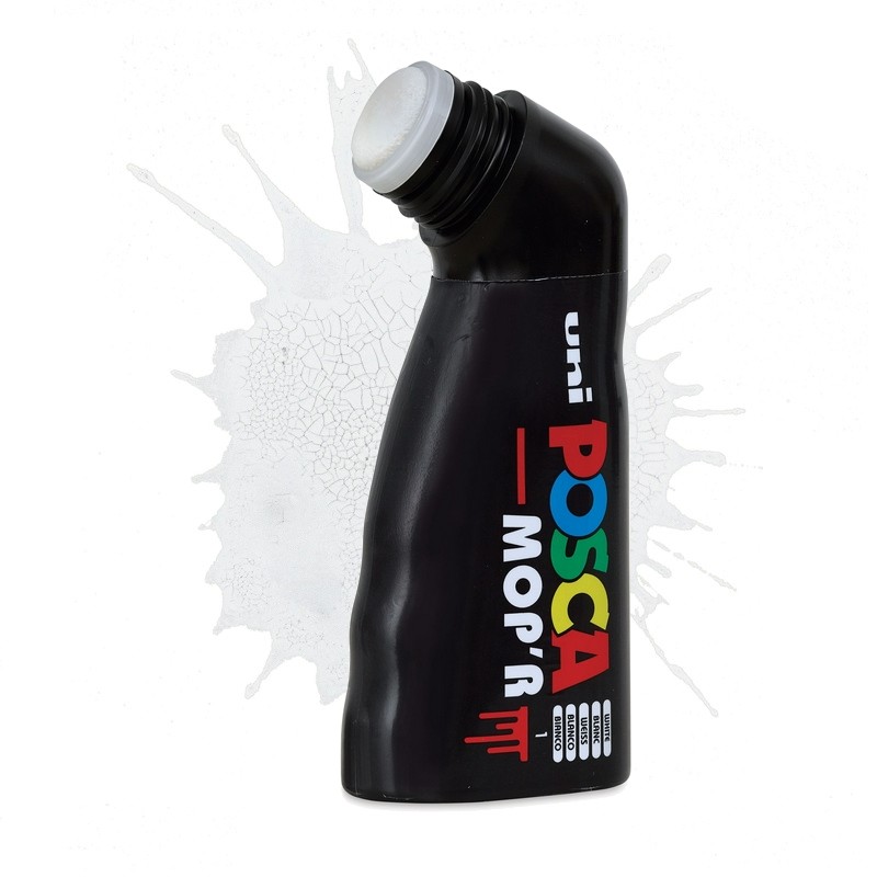Akrylová fixa UNI POSCA 22 MOP'R, bílá (1)