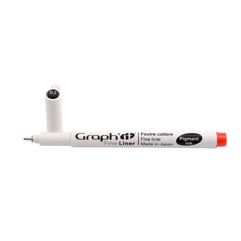 Technicky liner GRAPH'IT 0,5mm červený