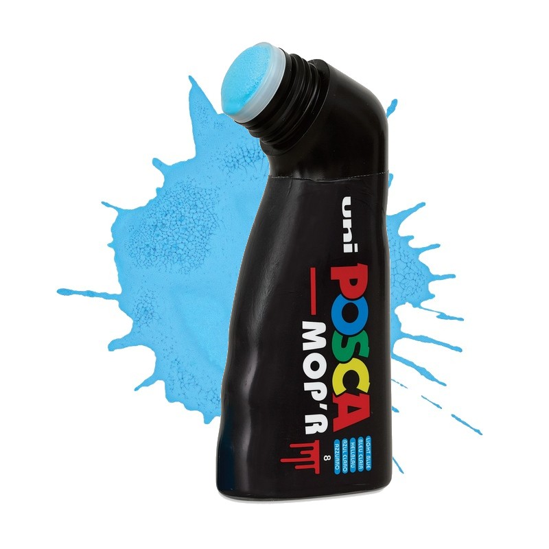 Akrylová fixa UNI POSCA 22 MOP'R, světle modrá (8)