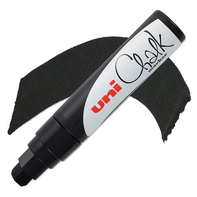 Křídová fixa UNI CHALK 17K, černá