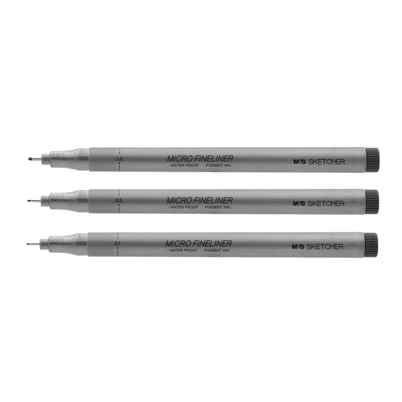 M&G technický liner Sketcher, 3ks