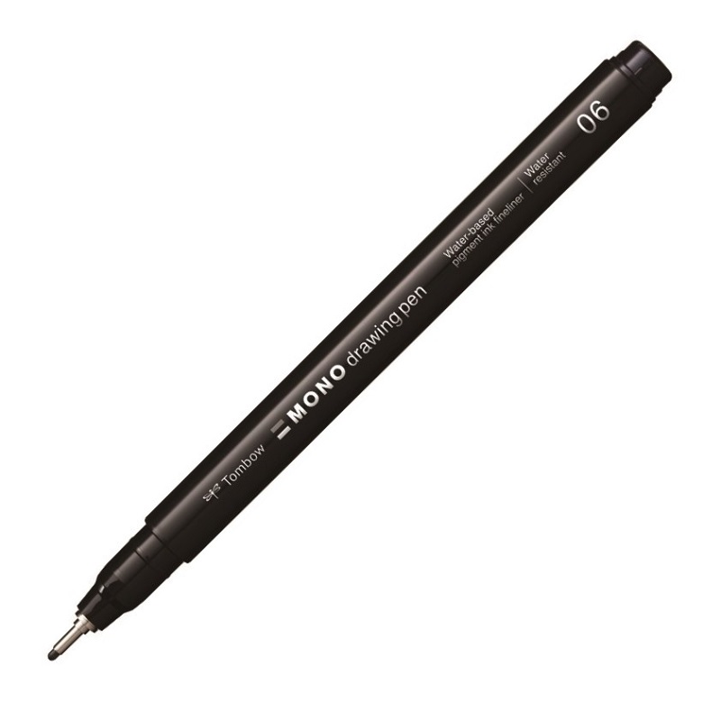 TOMBOW Fineliner MONO drawing pen 0,5mm, černý