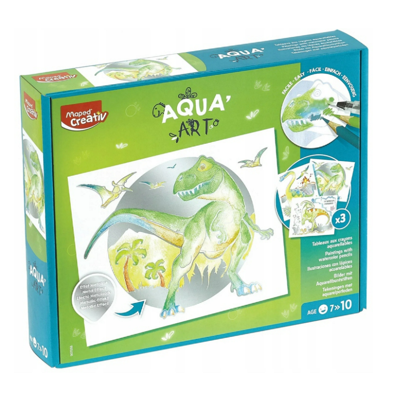 Kreativní sada MAPED CREATIV Aqua Art dinosaurus