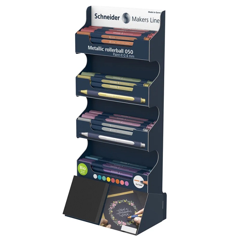 Lihový SCHNEIDER Paint-It Metallic 0,4mm, 80ks ve stojánku