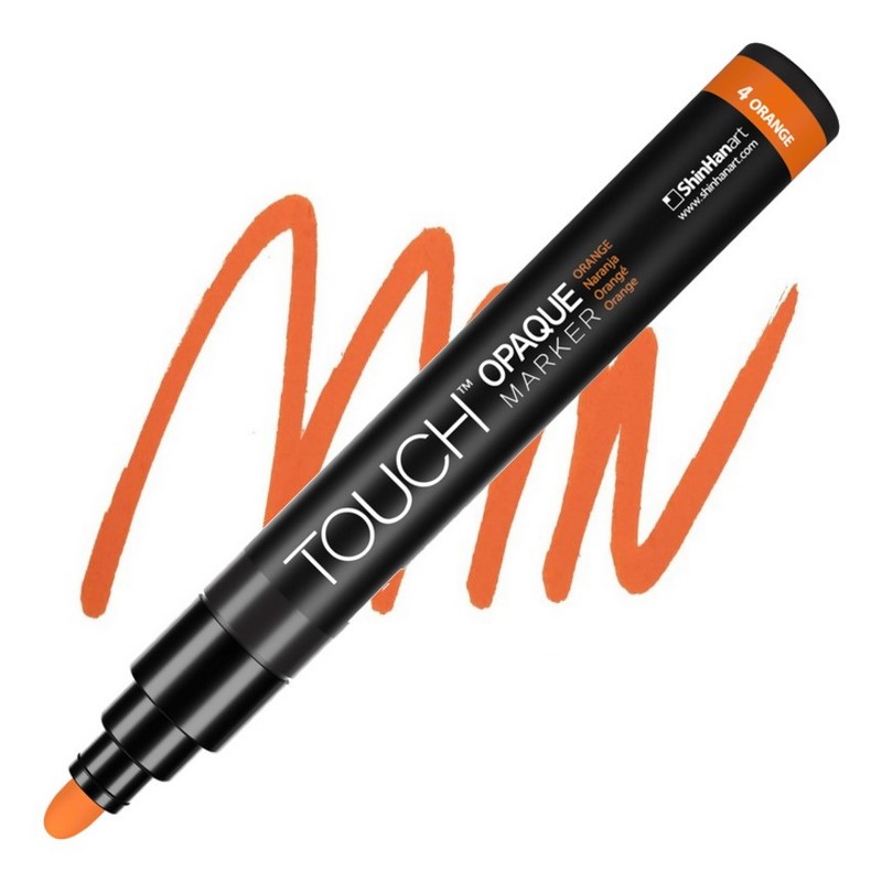 Akrylová fixa TOUCH Opaque střední, Orange