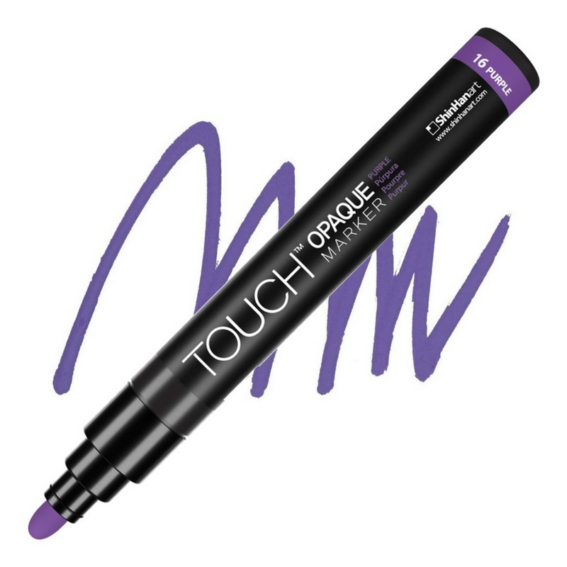 Akrylová fixa TOUCH Opaque střední, Purple