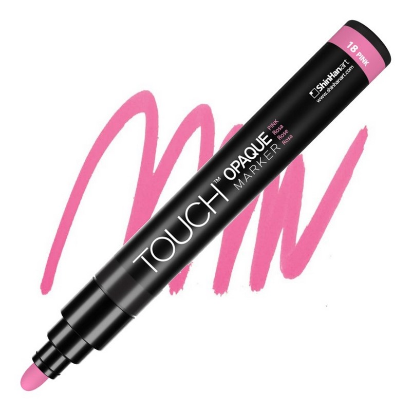 Akrylová fixa TOUCH Opaque střední, Pink