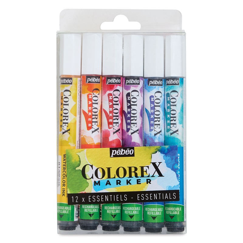 PEBEO akvarelový fix Colorex, 12ks