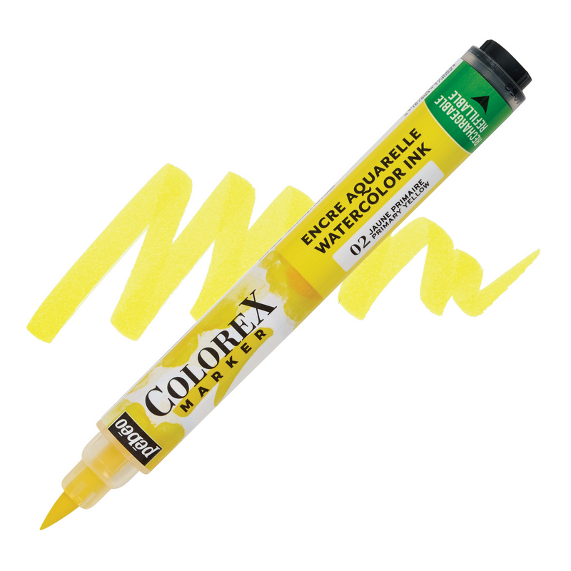 PEBEO akvarelový fix Colorex, Primary yellow 02