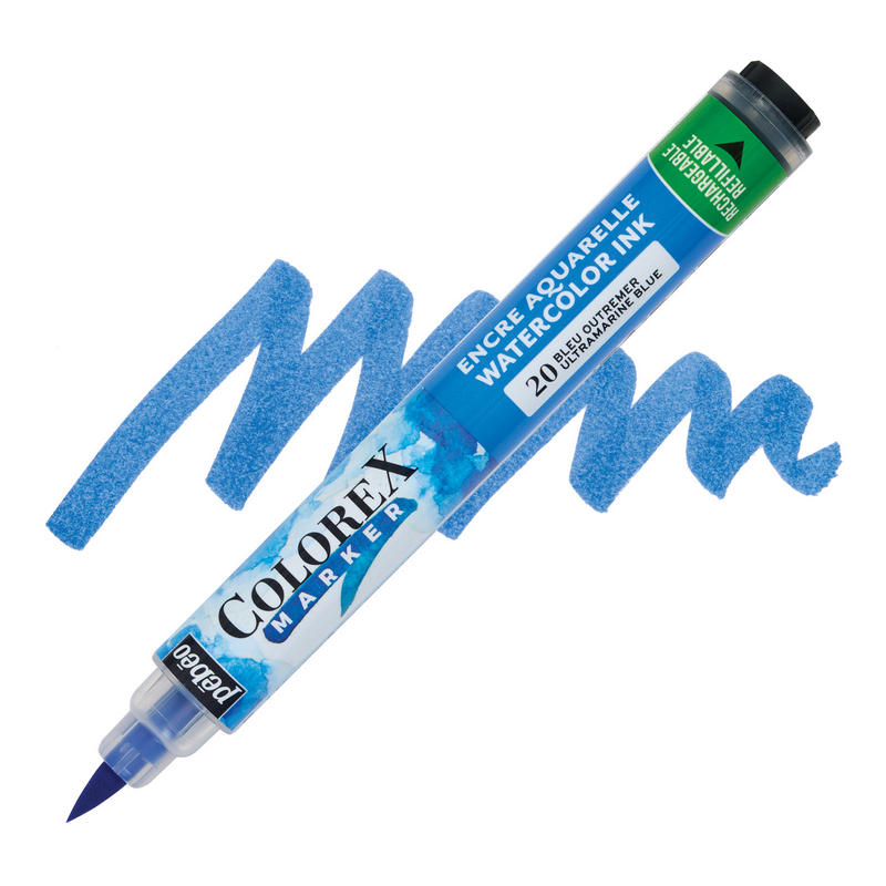 PEBEO akvarelový fix Colorex, Ultramarine blue 20